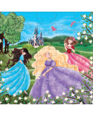 puzzle duże zamek księżniczki